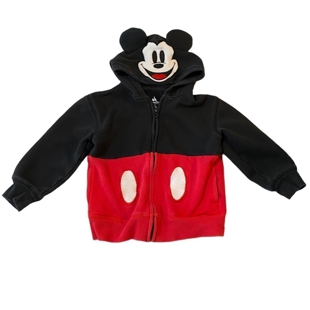 Disney Mickey Mouse hoodie zip up unisex size XS